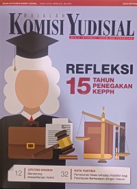 Image of MAJALAH KOMISI YUDISIAL - REFLEKSI 15 TAHUN PENEGAKAN KEPPH